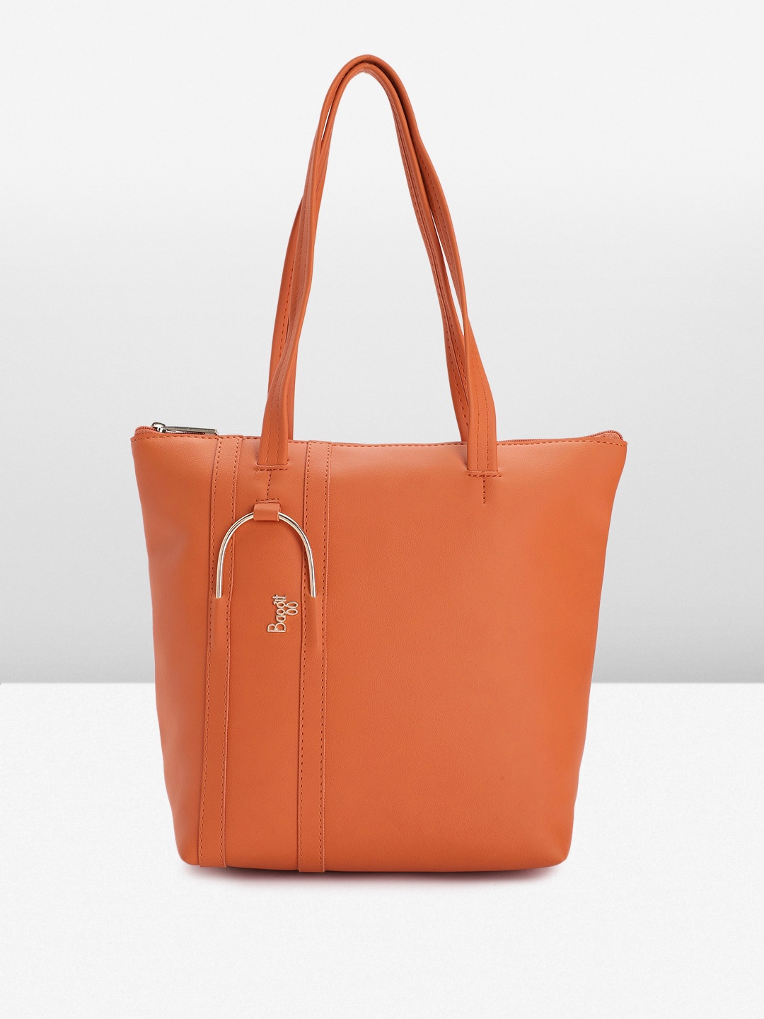 

Baggit Women Solid Shoulder Bag, Orange