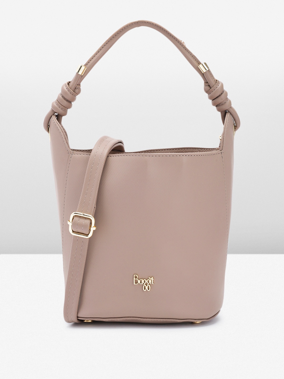 

Baggit Women Solid Hobo Bag, Pink