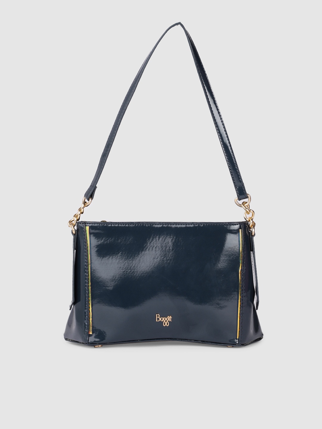 

Baggit Navy Blue Solid Shoulder Bag