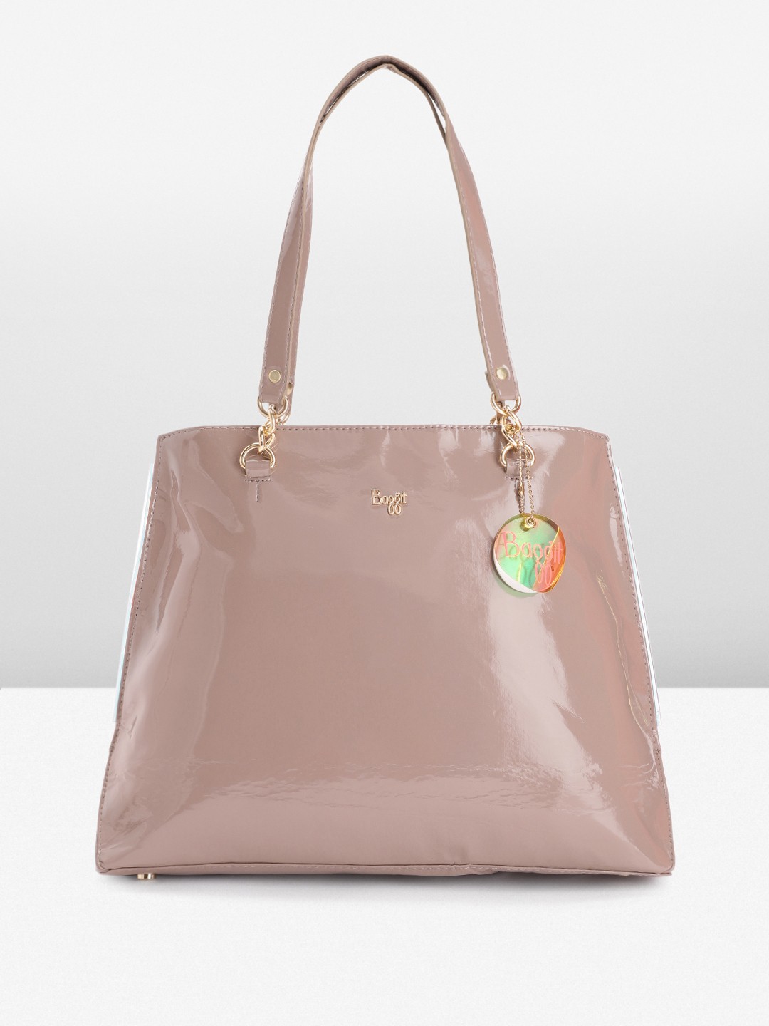 

Baggit Women Solid Shoulder Bag, Mauve