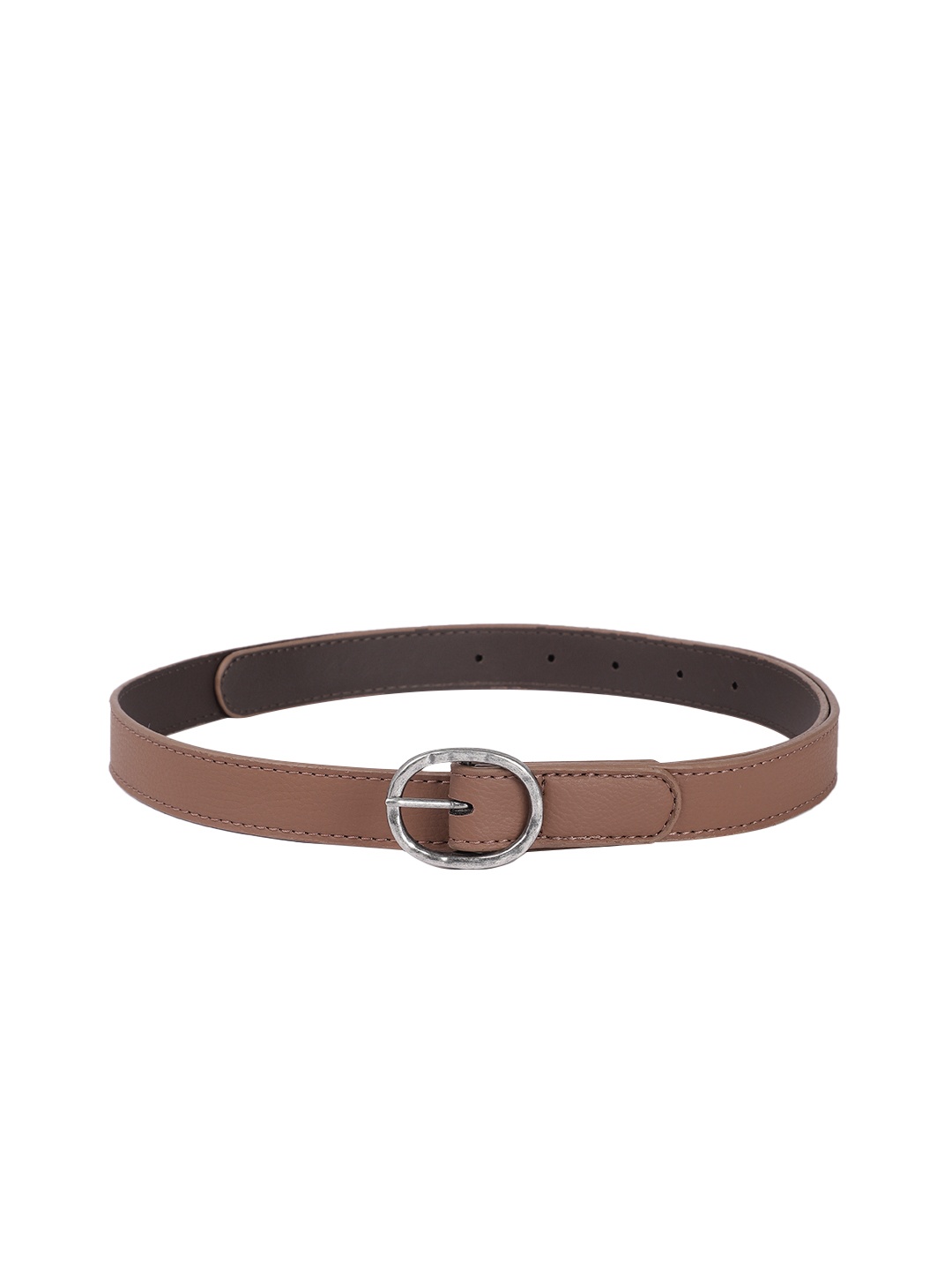 

Baggit Women Solid Slim Belt, Brown