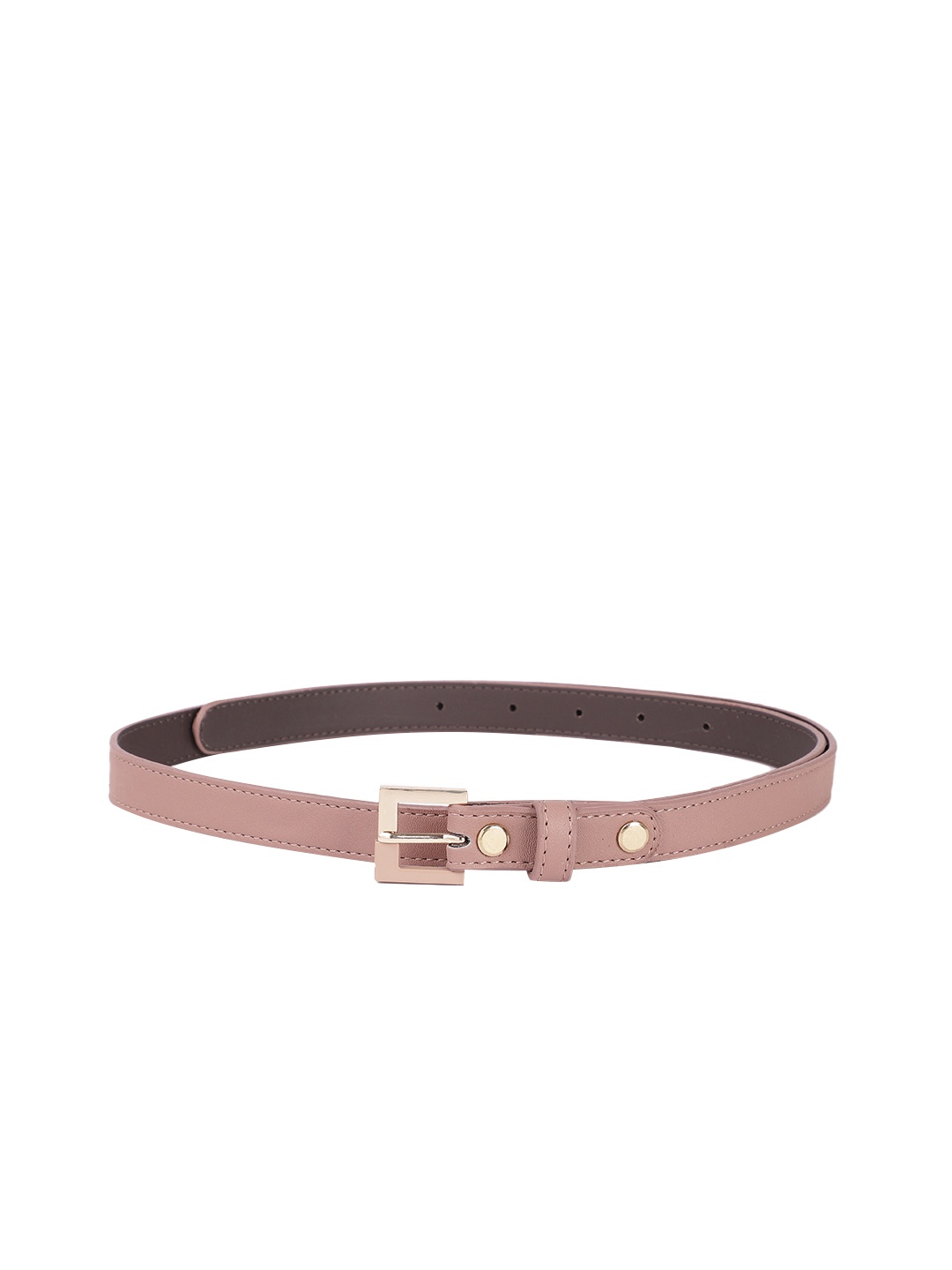 

Baggit Women Solid Slim Belt, Pink