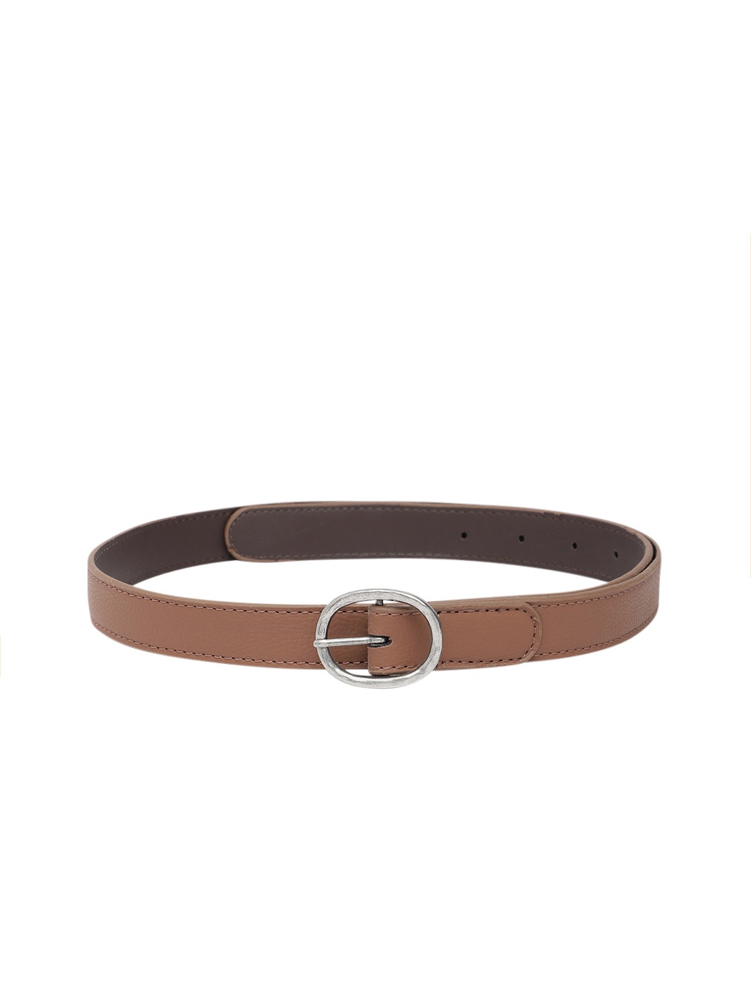 

Baggit Women Textured Casual Belt, Brown