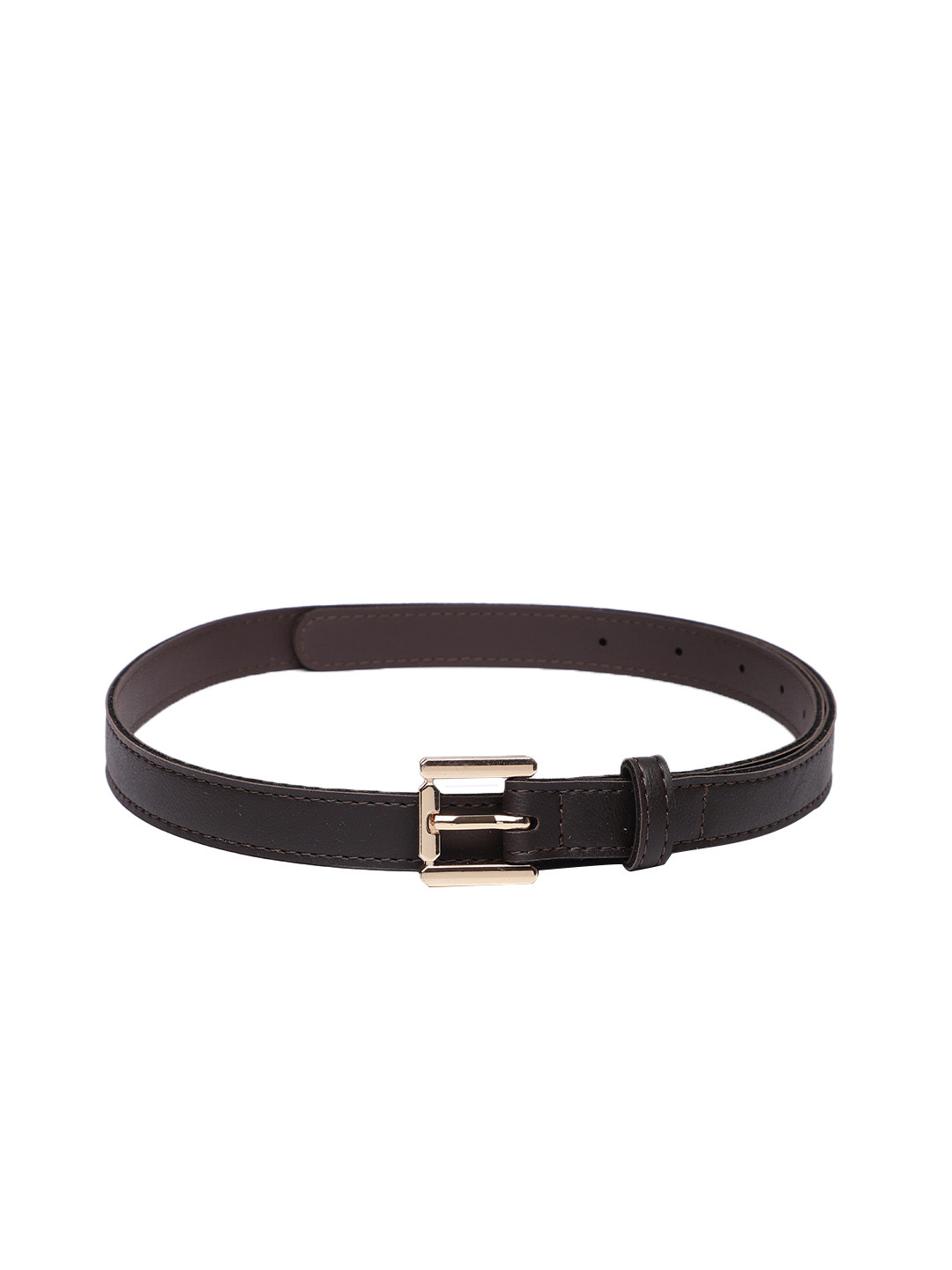 

Baggit Women Solid Slim Belt, Brown