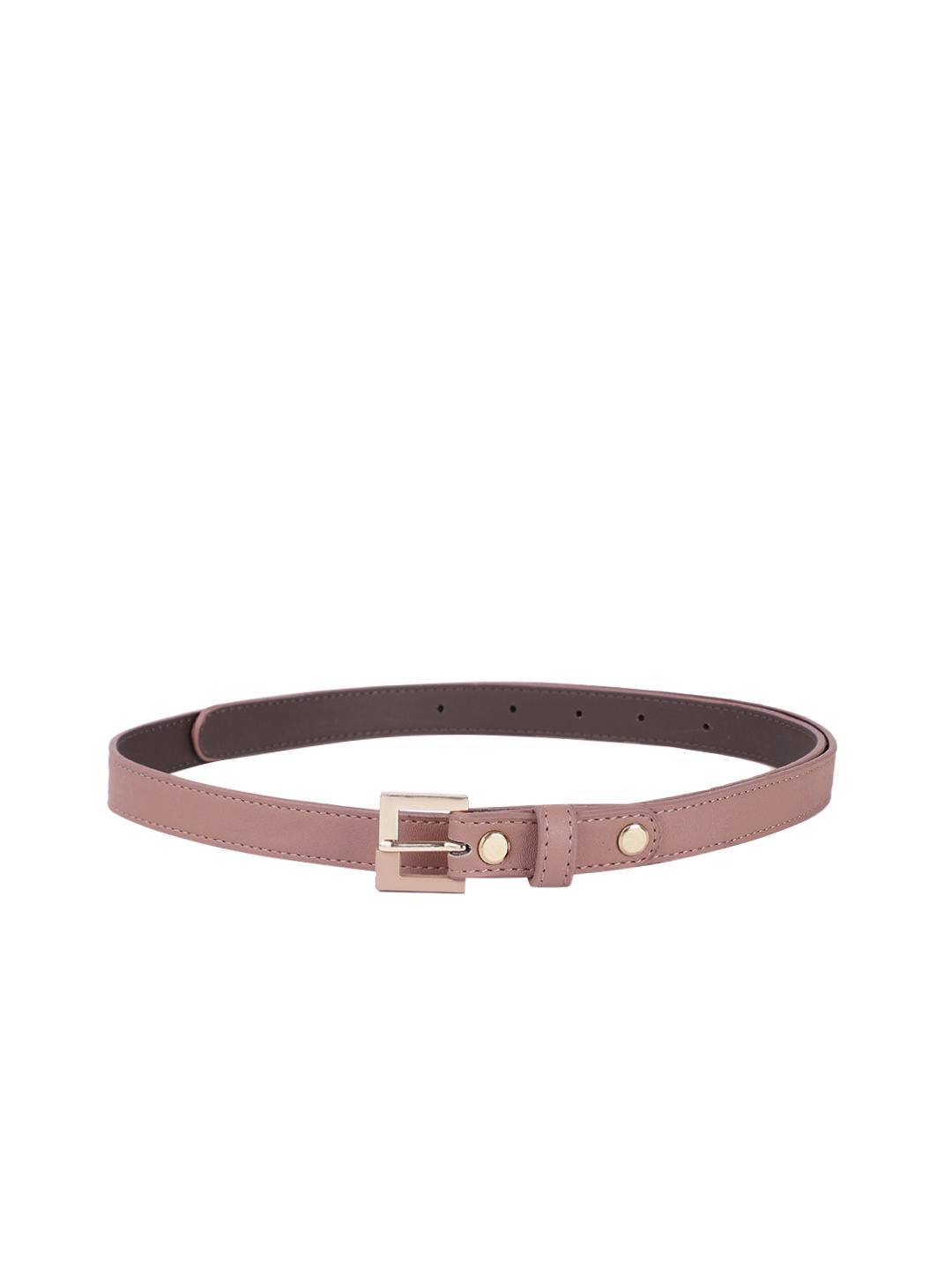 

Baggit Women Solid Slim Belt, Pink