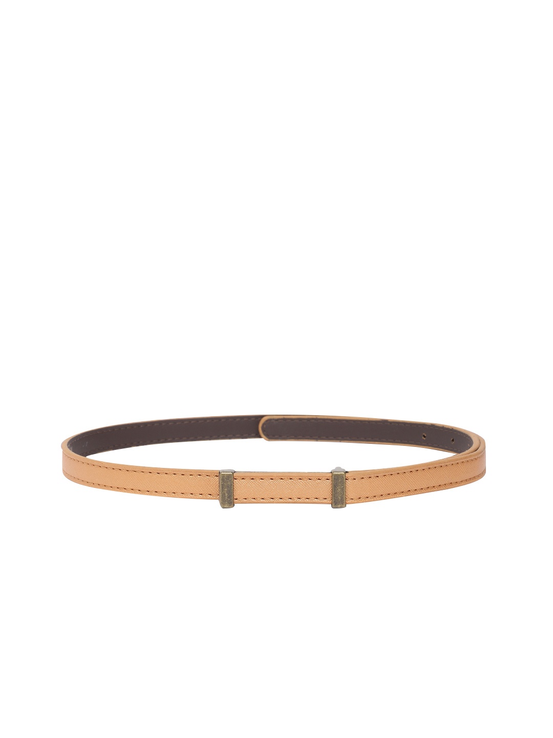 

Baggit Women Textured Slim Belt, Brown