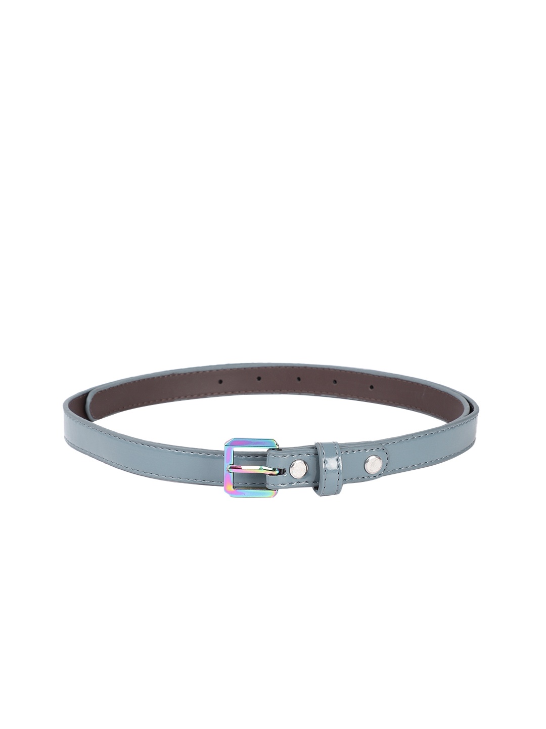 

Baggit Women Solid Slim Belt, Grey