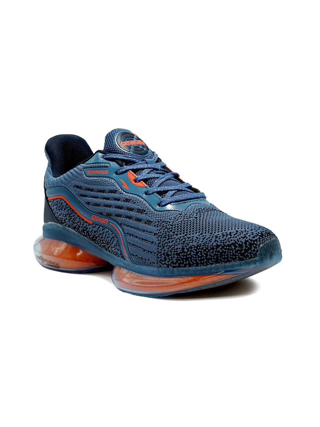 

ASIAN Men Mesh Running Non-Marking Shoes, Blue