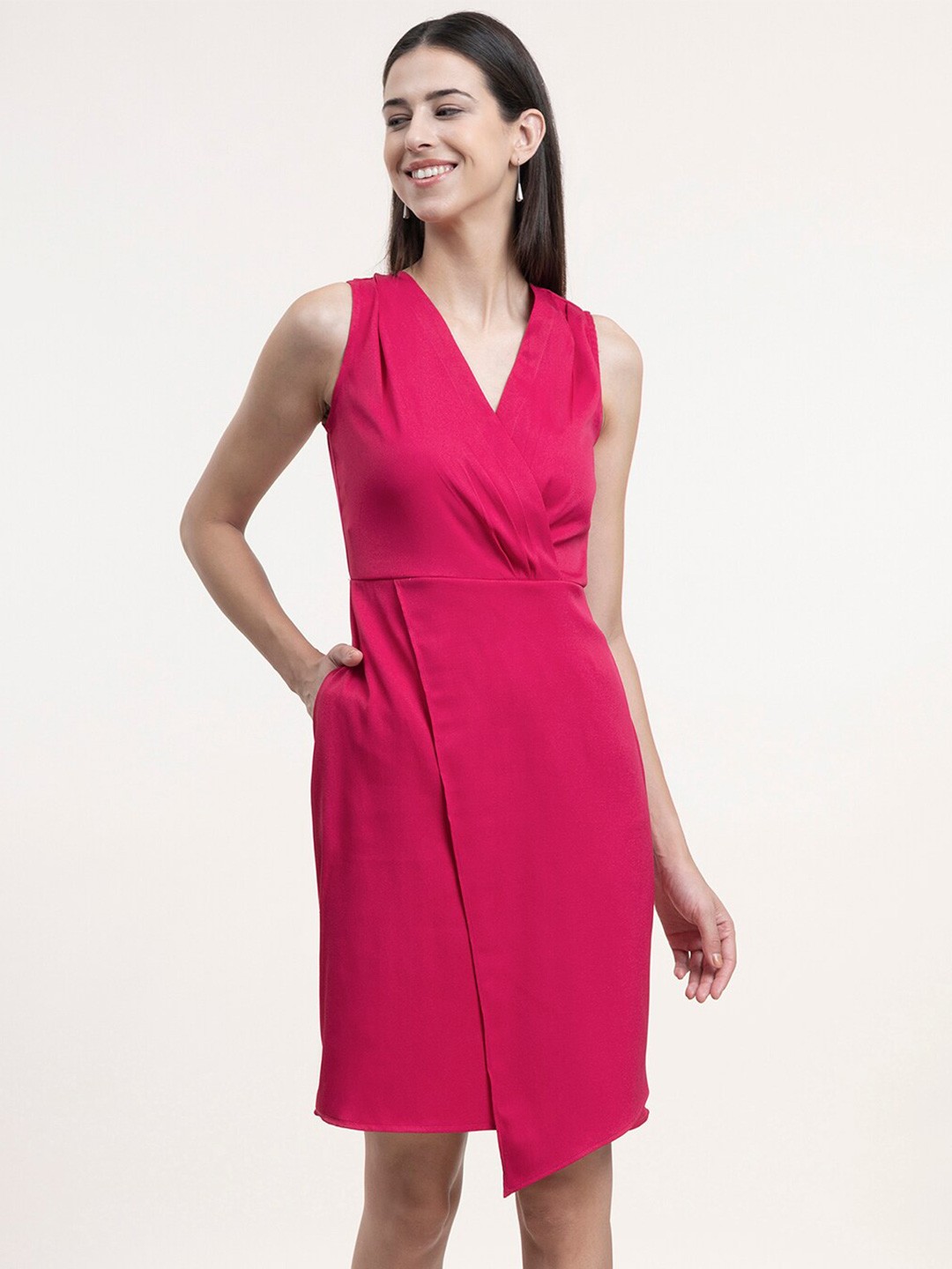 

FableStreet Fuchsia Formal Dress