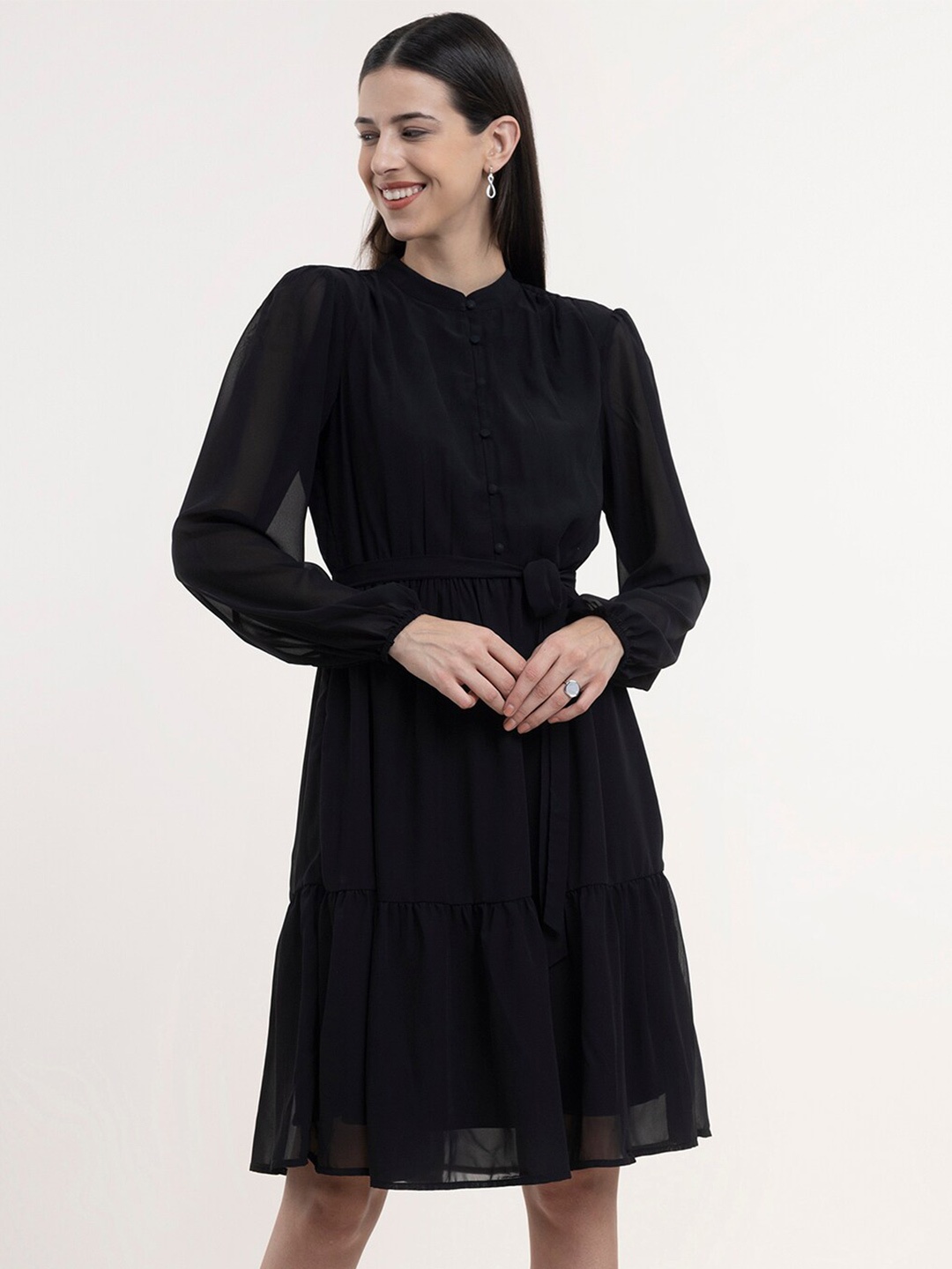 

FableStreet Black Formal Dress