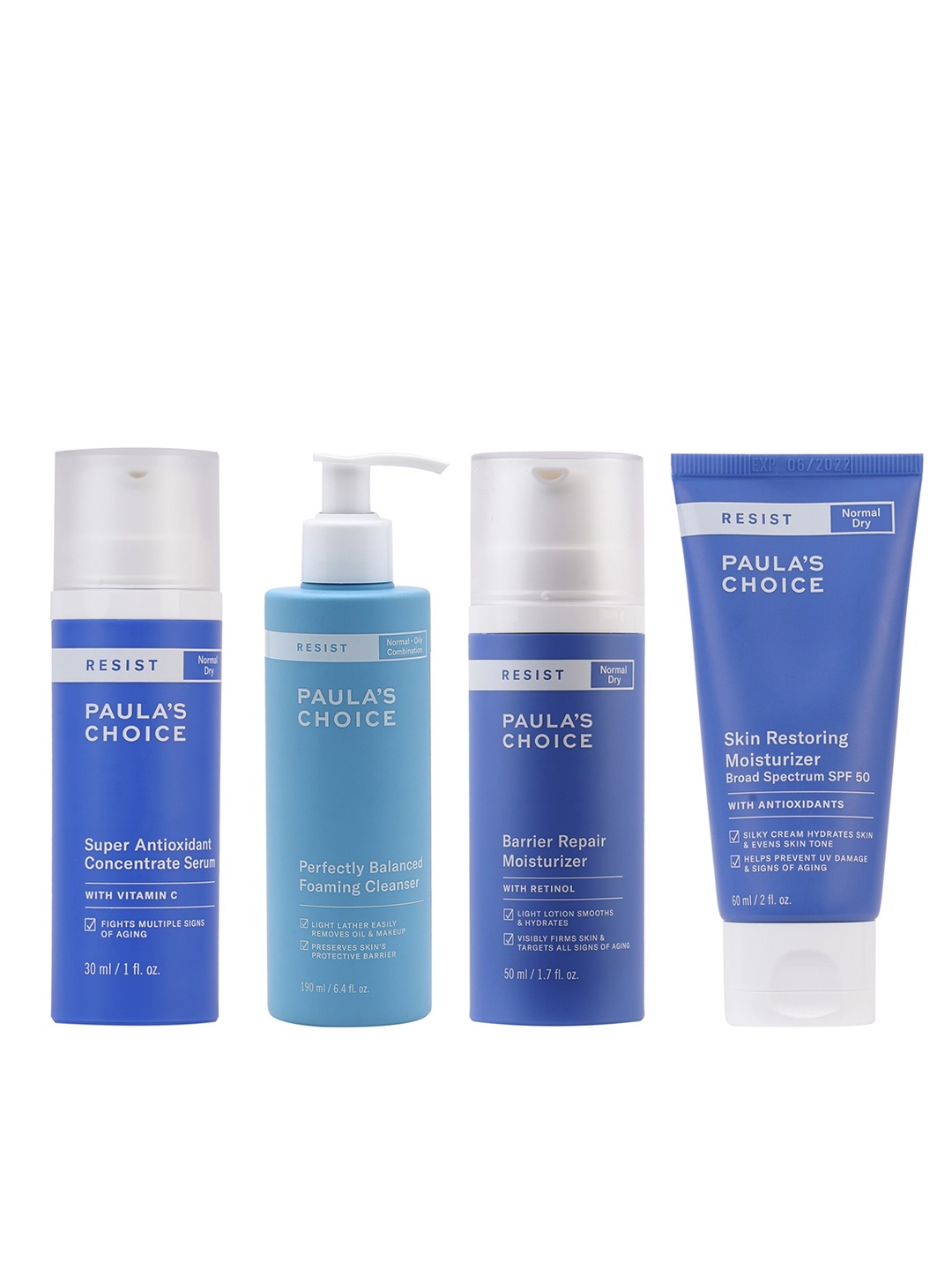 

Paulas Choice Resist Skin Care Gift Set - 330 ml, Blue