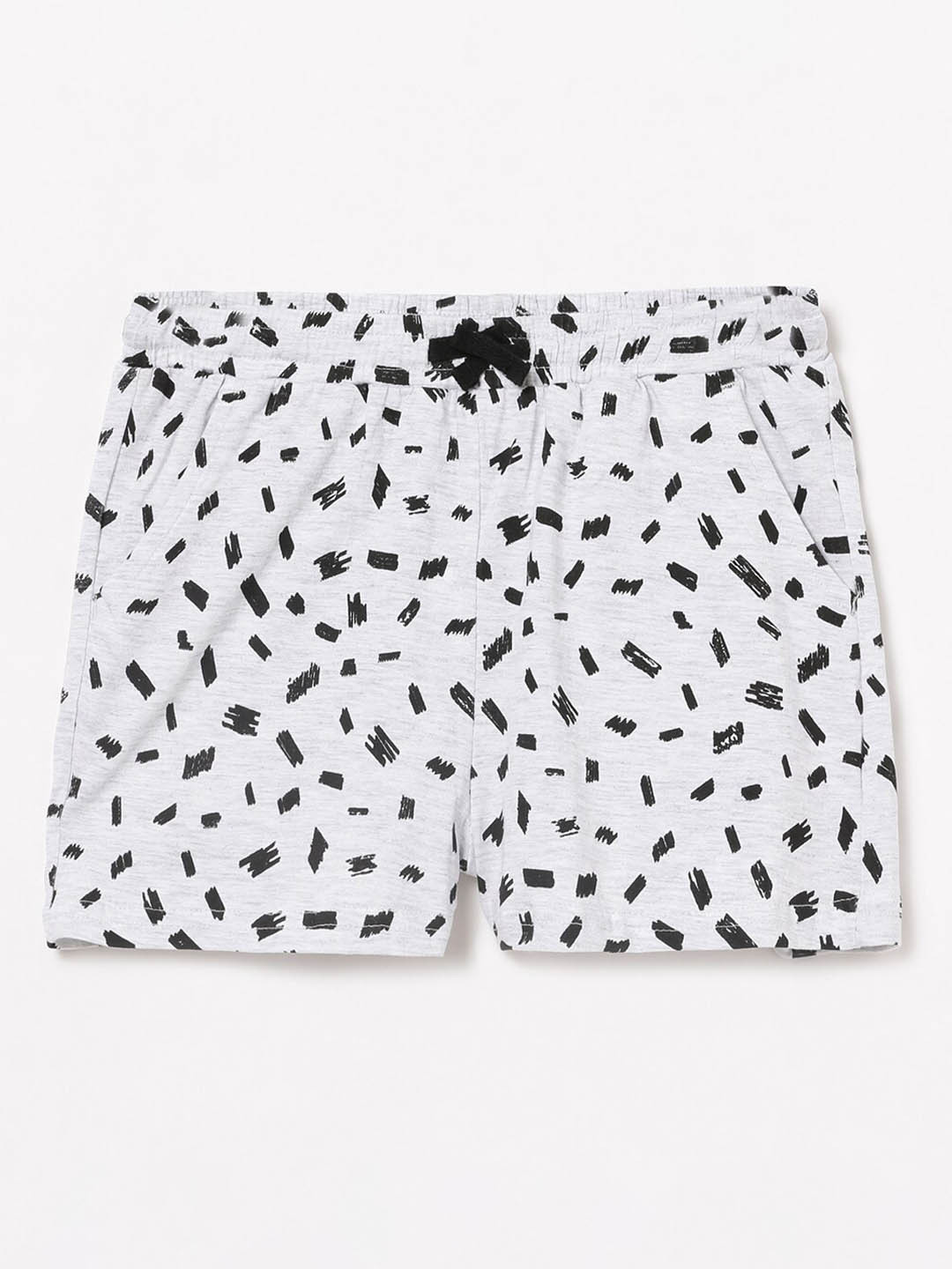 

Fame Forever by Lifestyle Girls Grey Printed Shorts