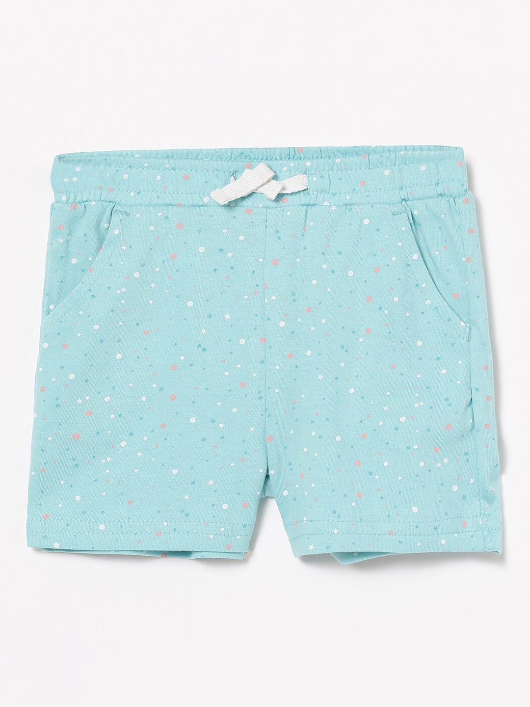 

Juniors by Lifestyle Girls Blue Conversational Printed Shorts