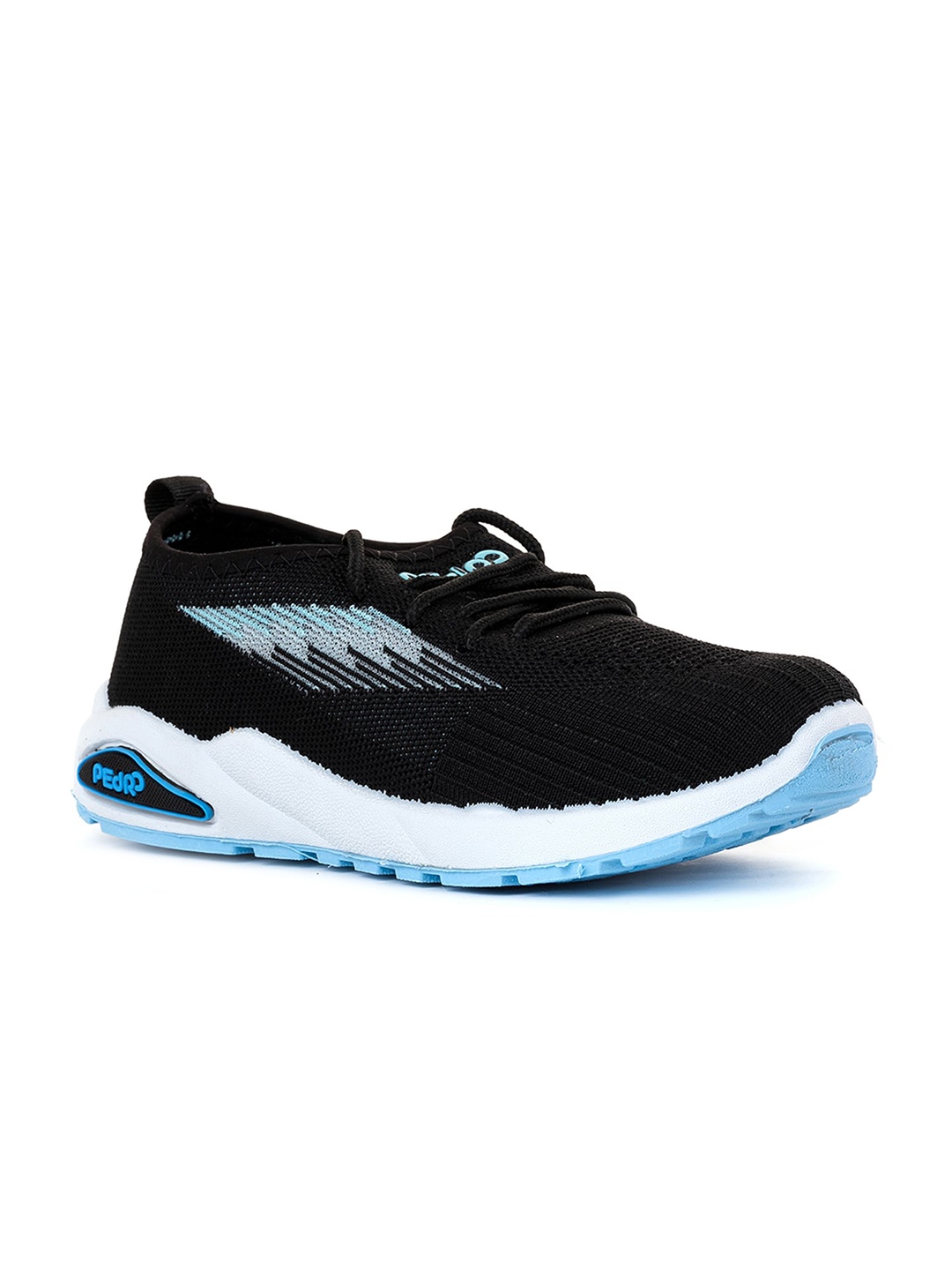 

Khadims Boys Black Woven Design Sneakers