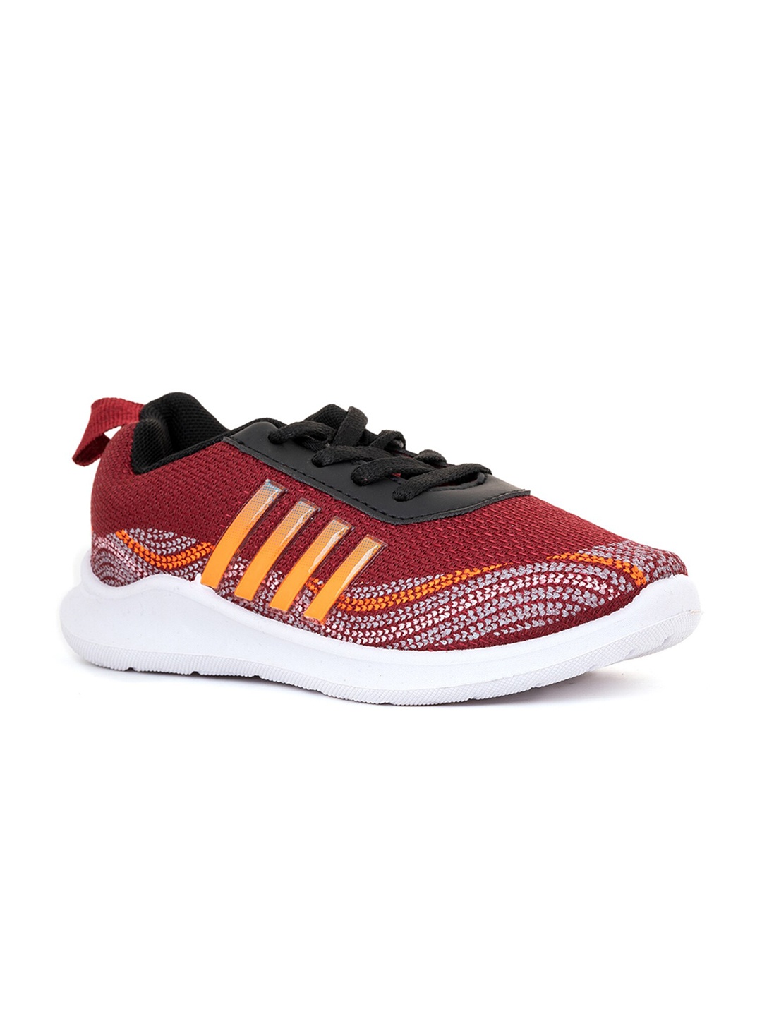 

Khadims Boys Red Woven Design Sneakers