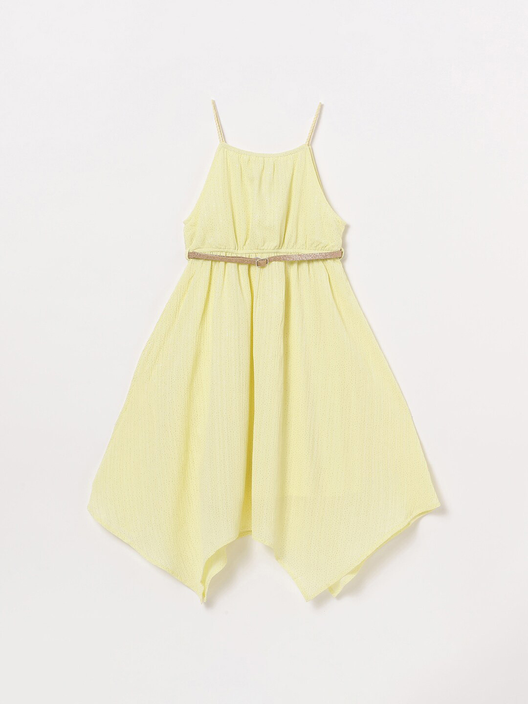 

Fame Forever by Lifestyle Yellow A-Line Dress