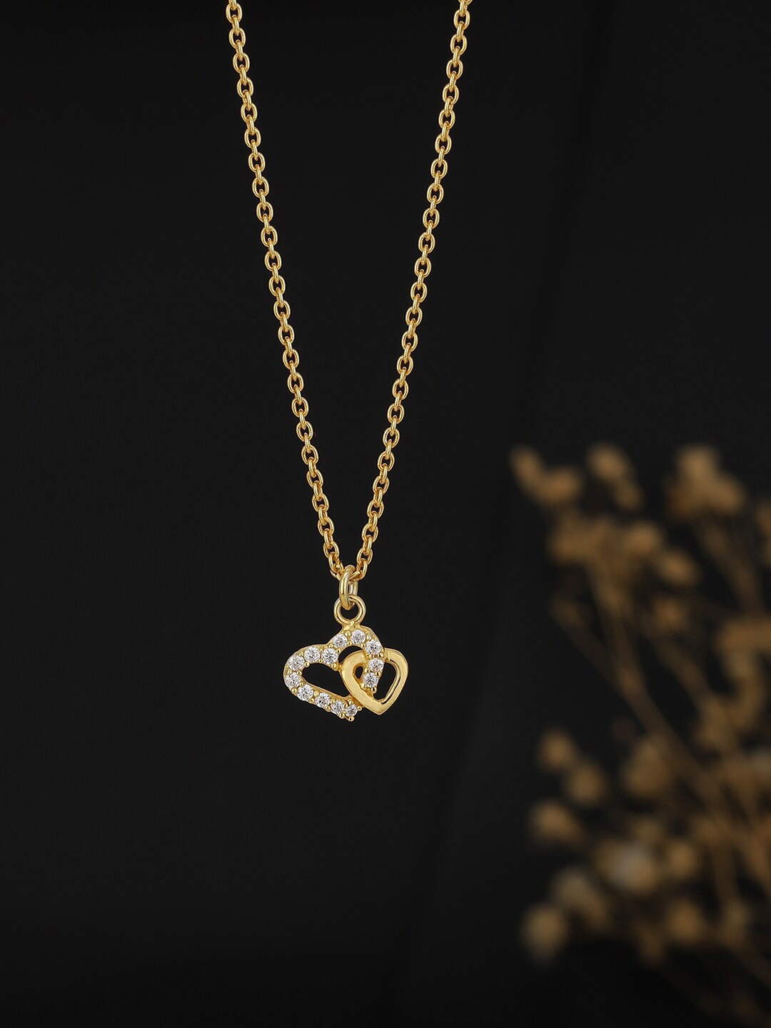 

VANBELLE Gold-Toned Sterling Silver Gold-Plated Necklace