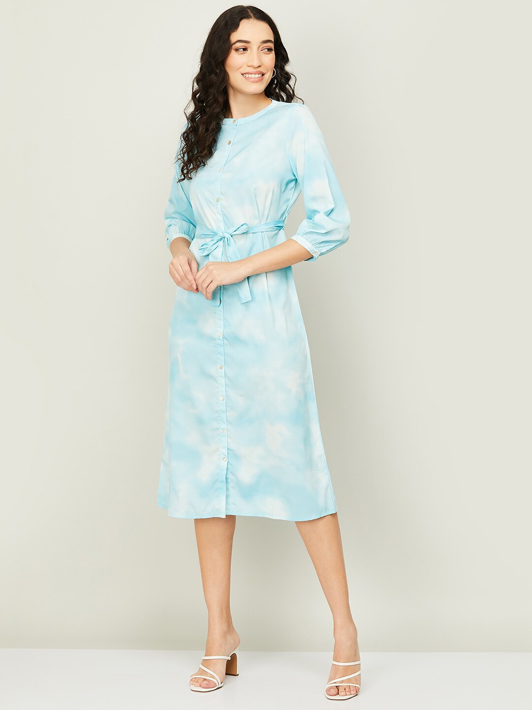 

Fame Forever by Lifestyle Blue A-Line Midi Dress