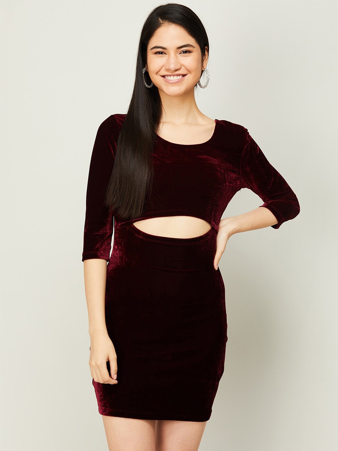 

Ginger by Lifestyle Red Bodycon Mini Dress