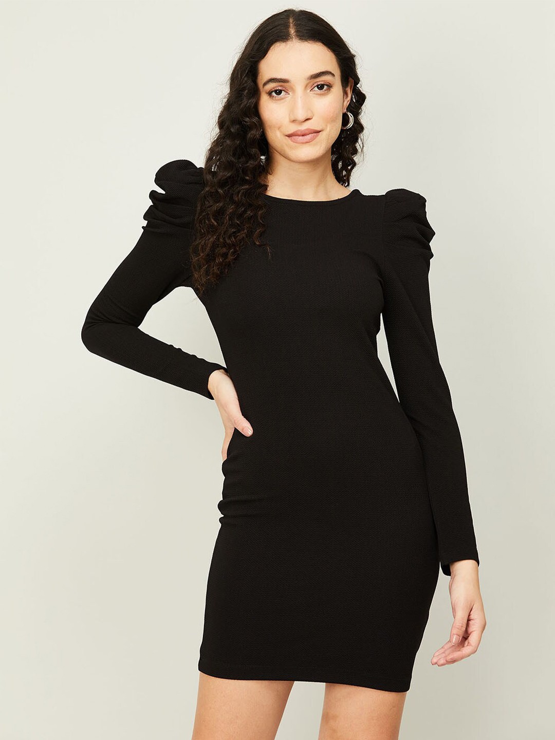 

Ginger by Lifestyle Black Bodycon Dress