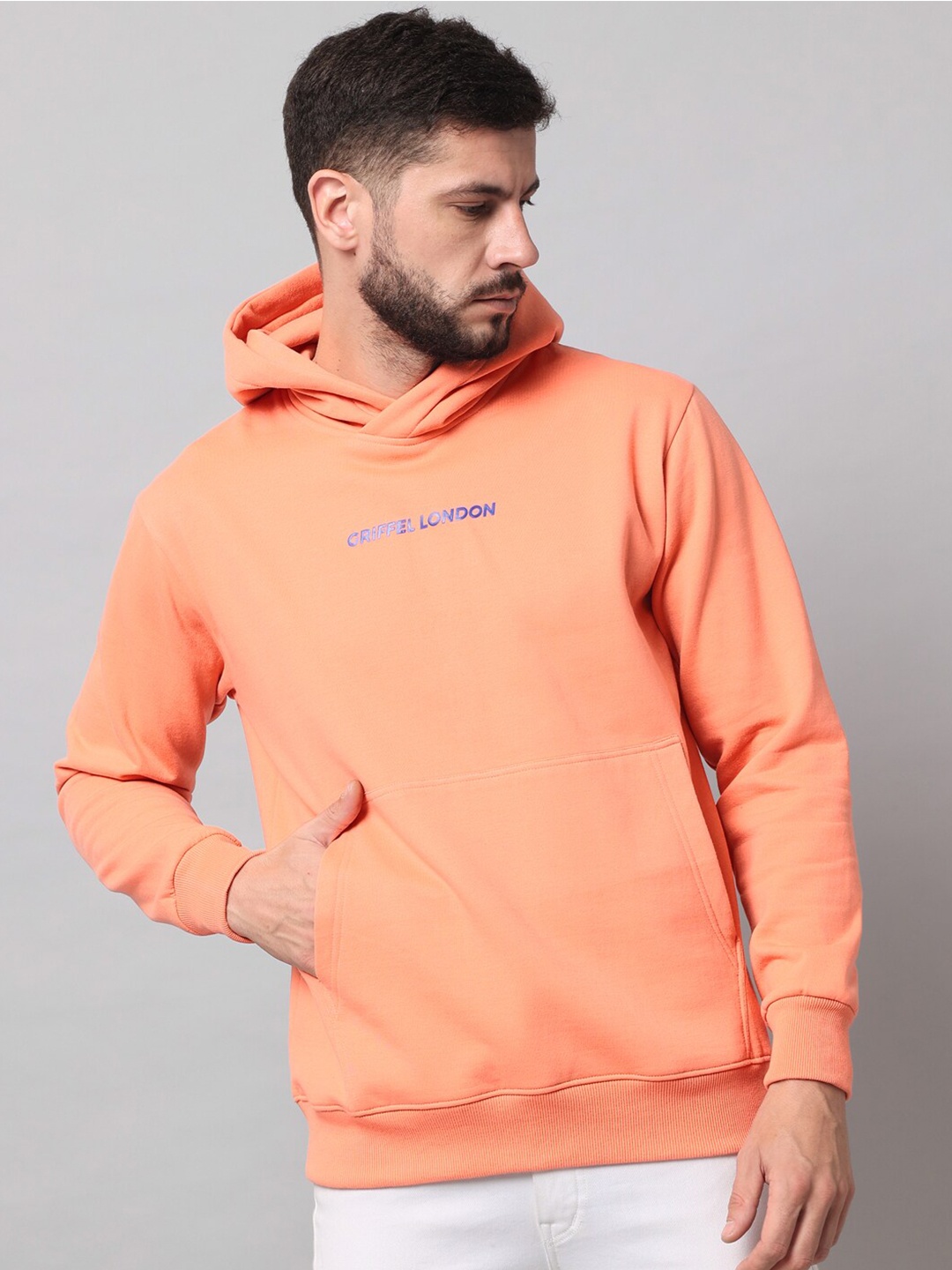 

GRIFFEL Men Grey Sweatshirt