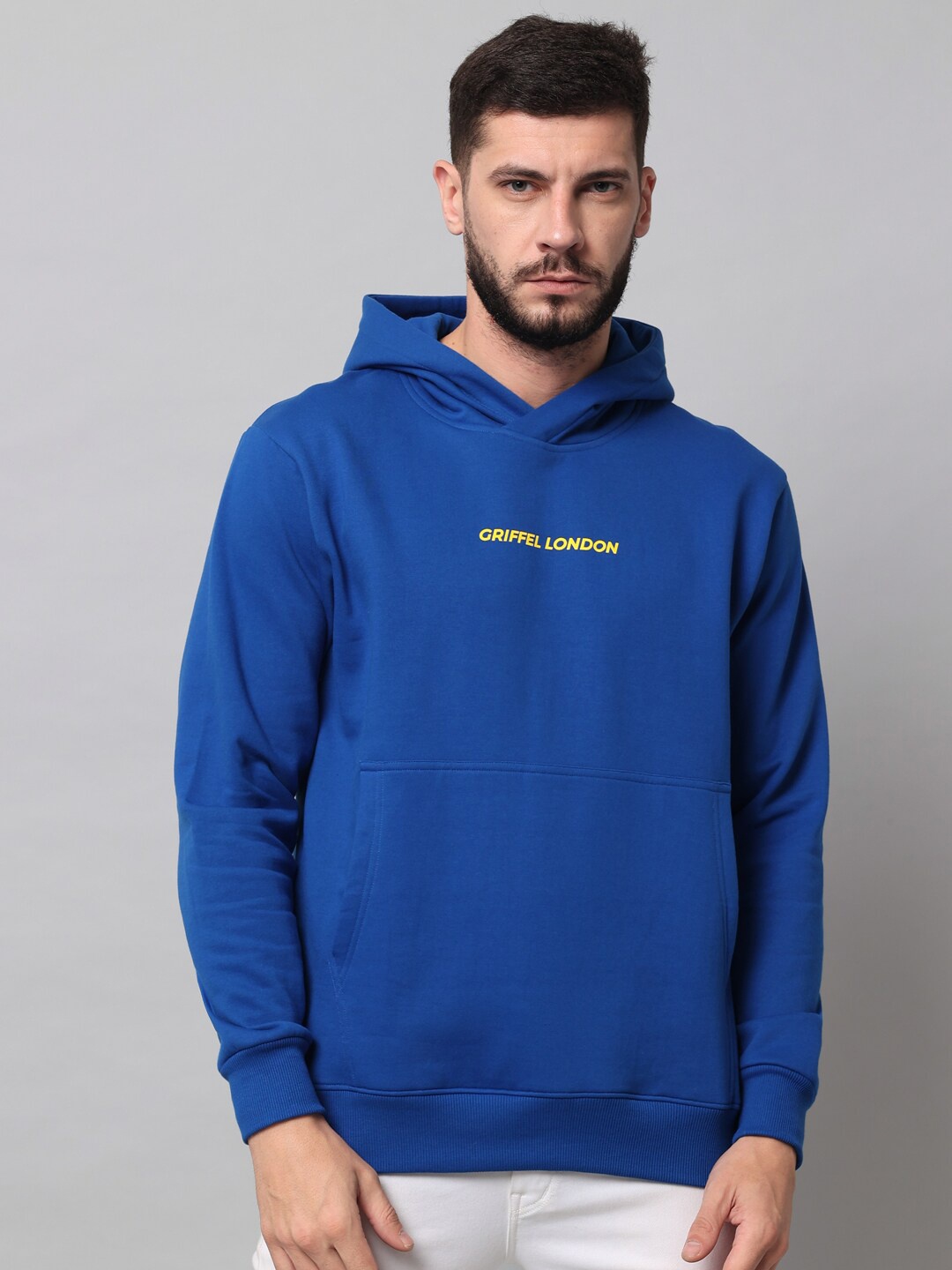 

GRIFFEL Men Mustard Sweatshirt