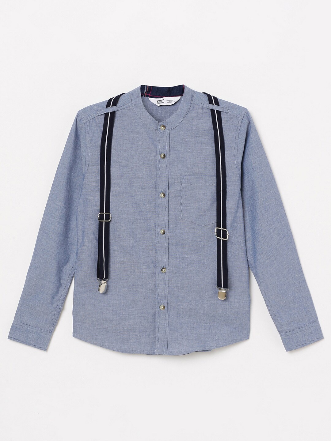 

Fame Forever by Lifestyle Boys Blue Casual Shirt