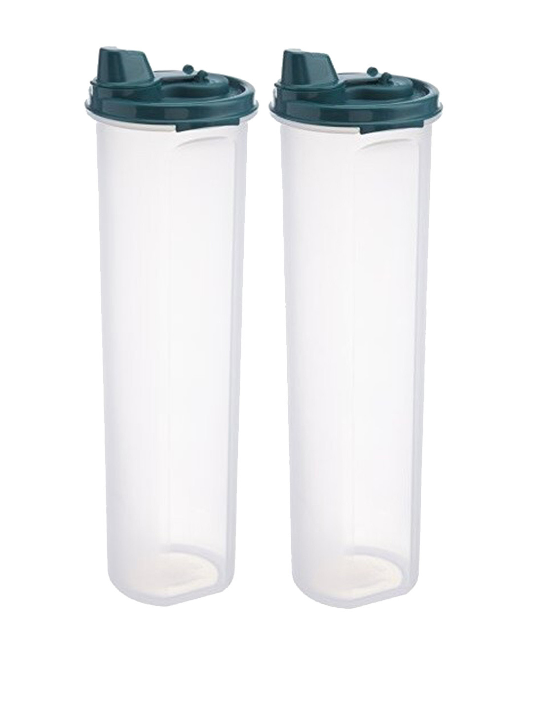 

SignoraWare Set of 2 Solid Storage Jars, Transparent