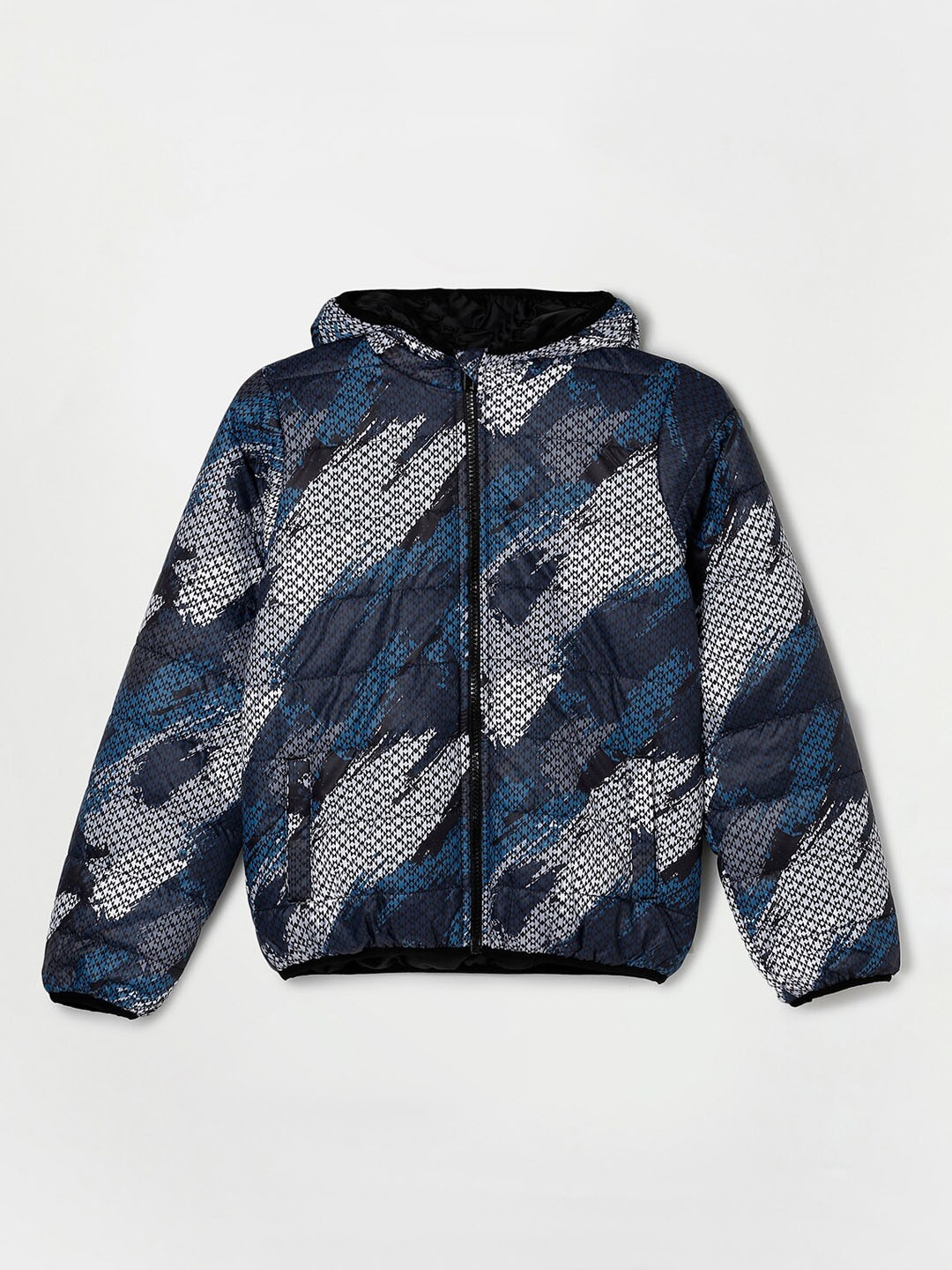 

Fame Forever by Lifestyle Boys Blue Lightweight Bomber Jacket