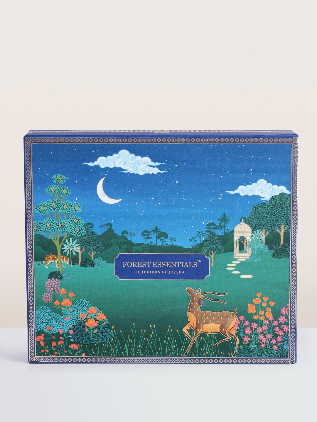 

Forest Essentials 4 Pcs Bahaar Facial Indulgence Face Care Gift Box Set, Multi