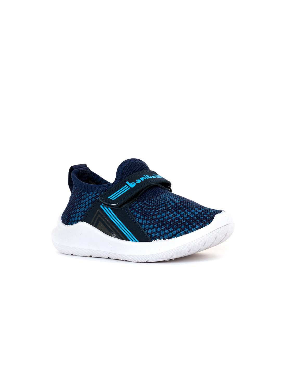 

Khadims Unisex Kids Blue Textured Sneakers