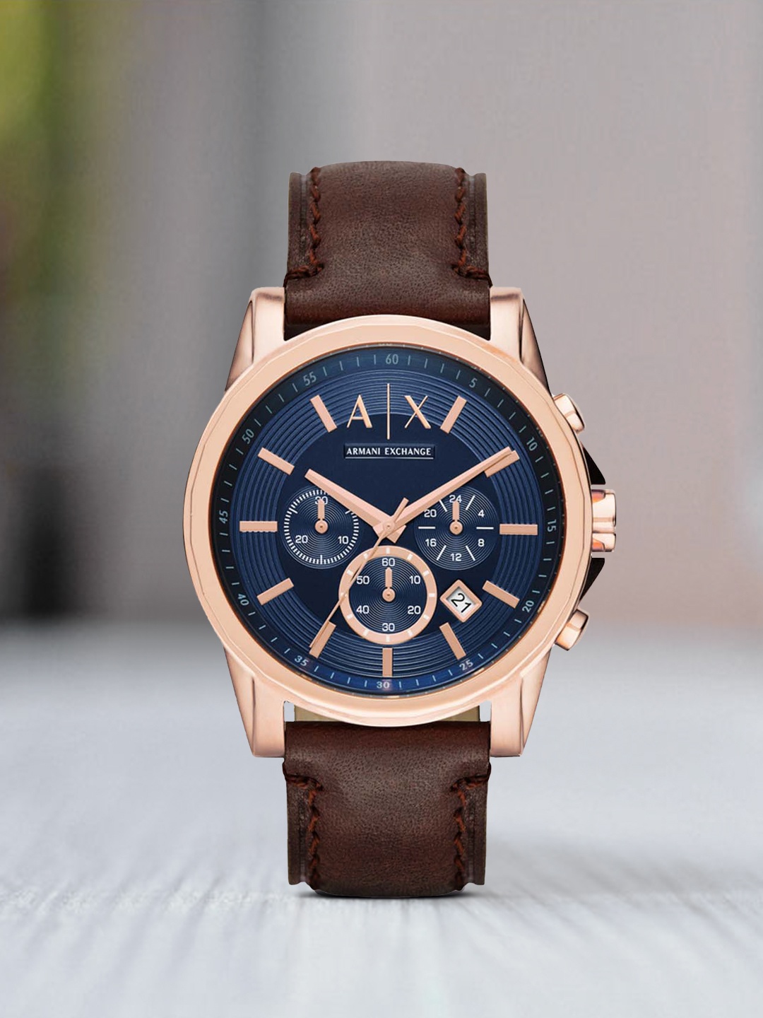 

Armani Exchange Men Navy Blue Chronograph Watch AX2508I