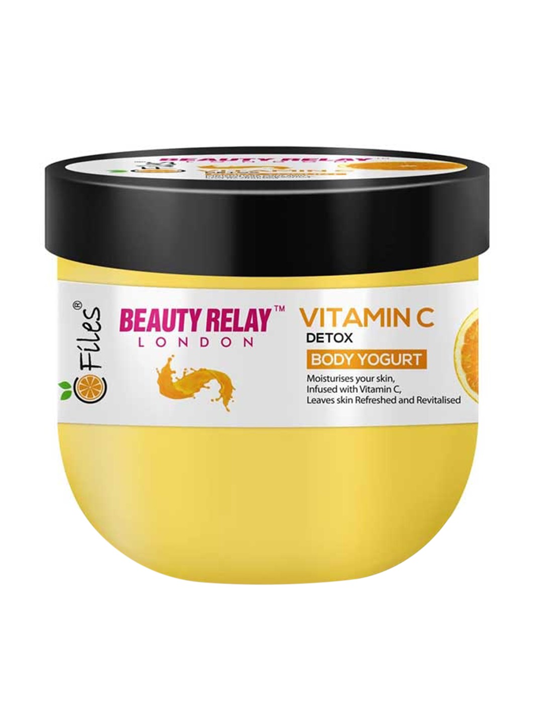 

BeautyRelay London Yellow Vitamin C Body Yogurt With Shea Butter