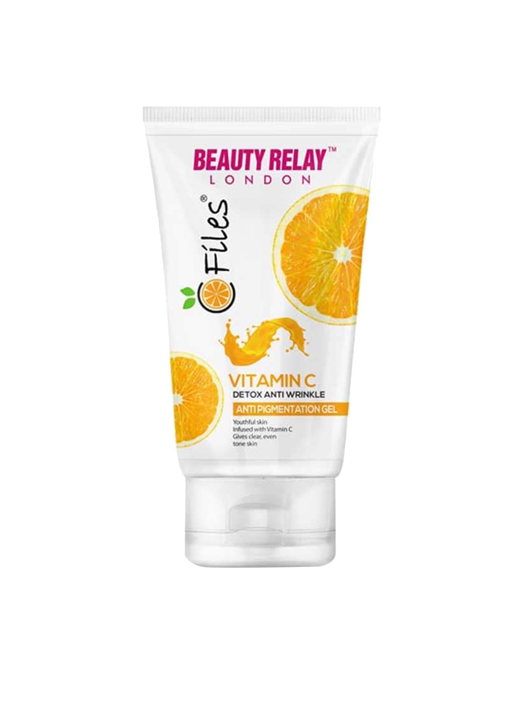 

BeautyRelay London Anti Wrinkle, Anti Pigmentation Gel With Vitamin C, Orange, Transparent