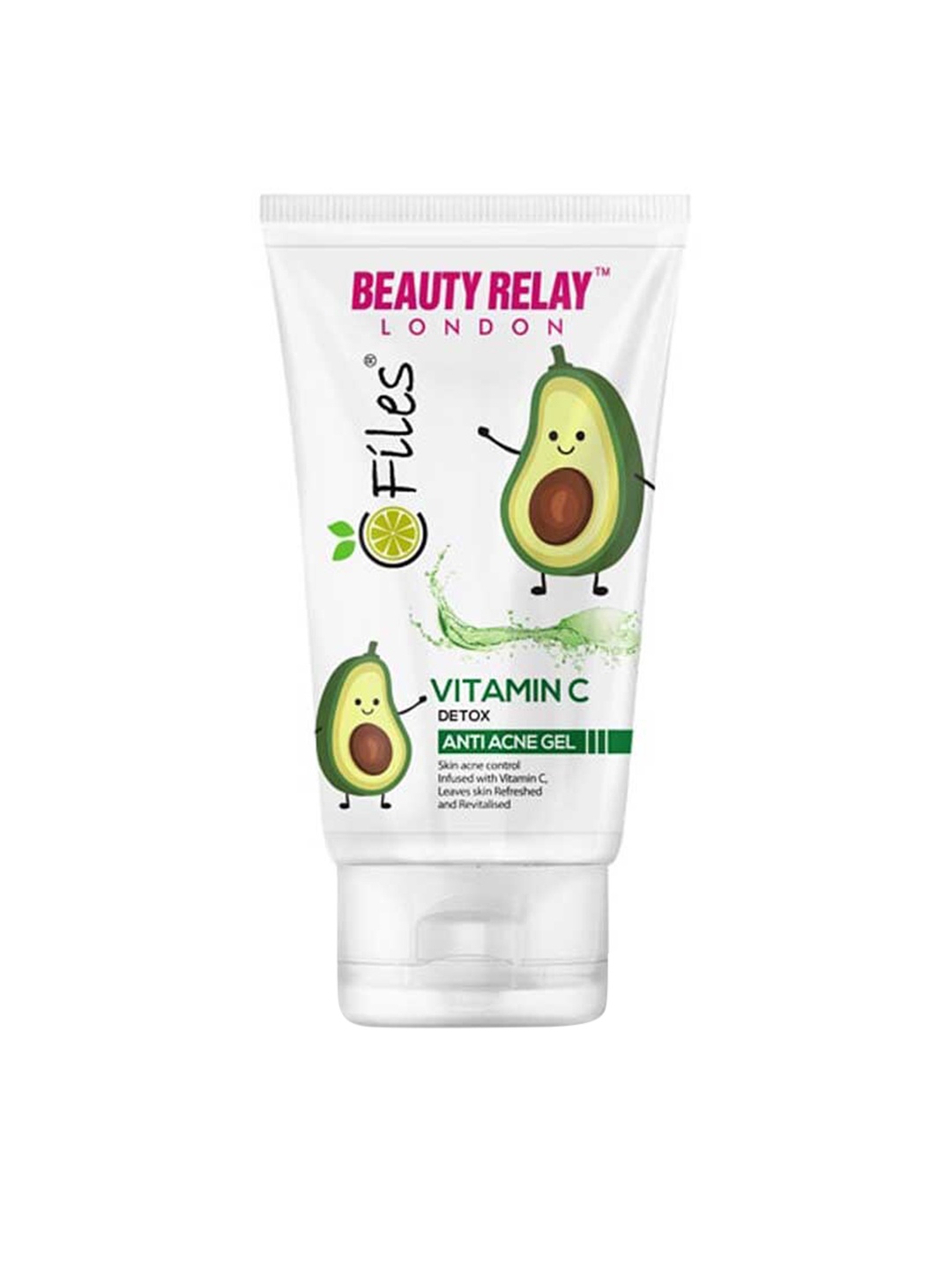 

BeautyRelay London Vitamin C Anti Acne Gel With Gojiberry, Orange
