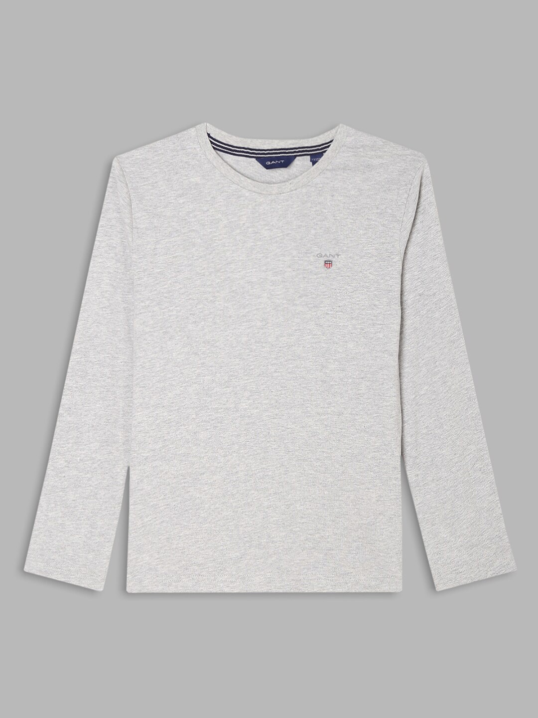 

GANT Boys Grey Organic Cotton T-shirt
