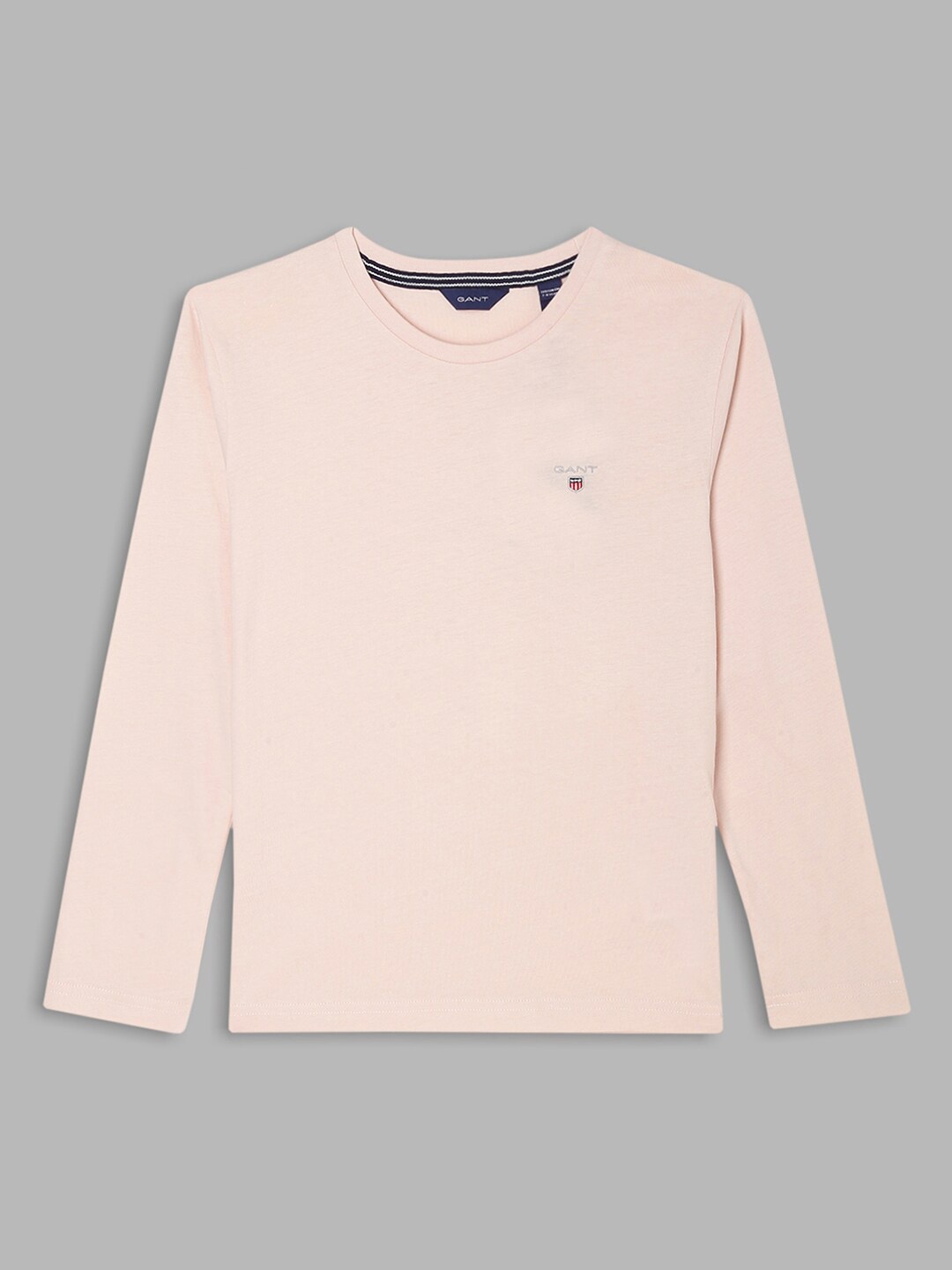 

GANT Boys Pink Round Neck Organic Cotton T-shirt
