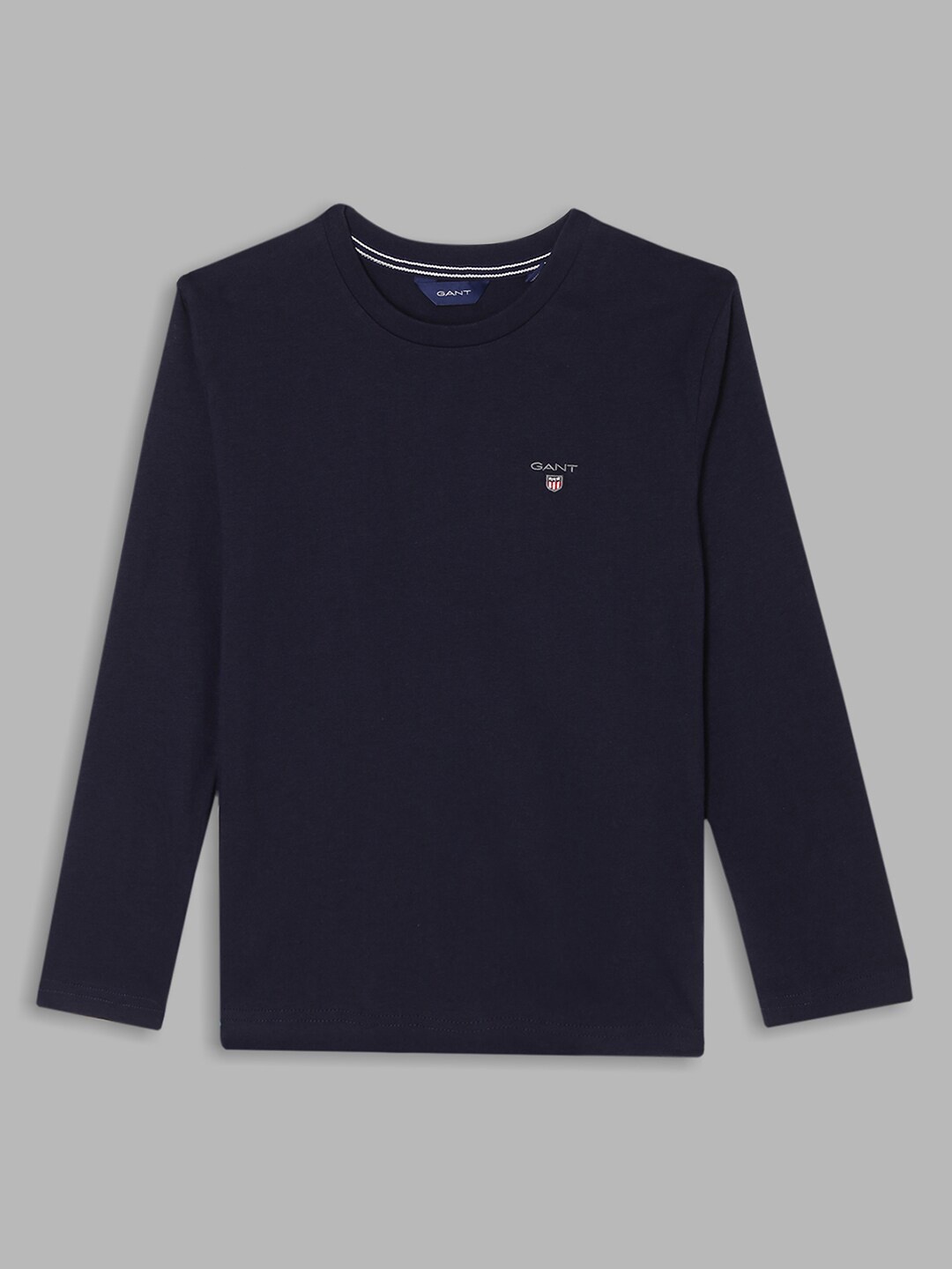 

GANT Boys Navy Blue Organic Cotton Round Neck T-shirt