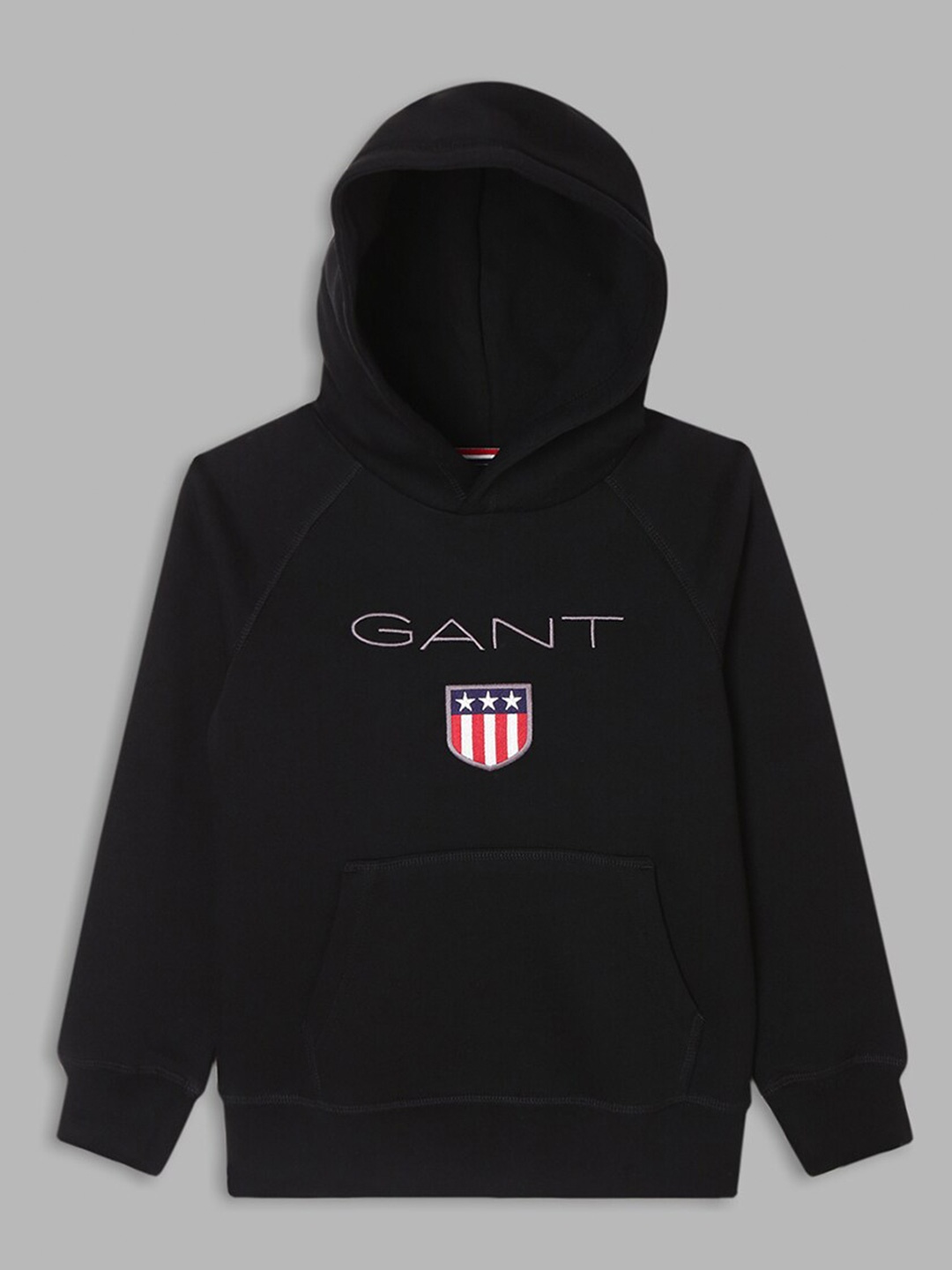 

GANT Boys Black Printed Sweatshirt