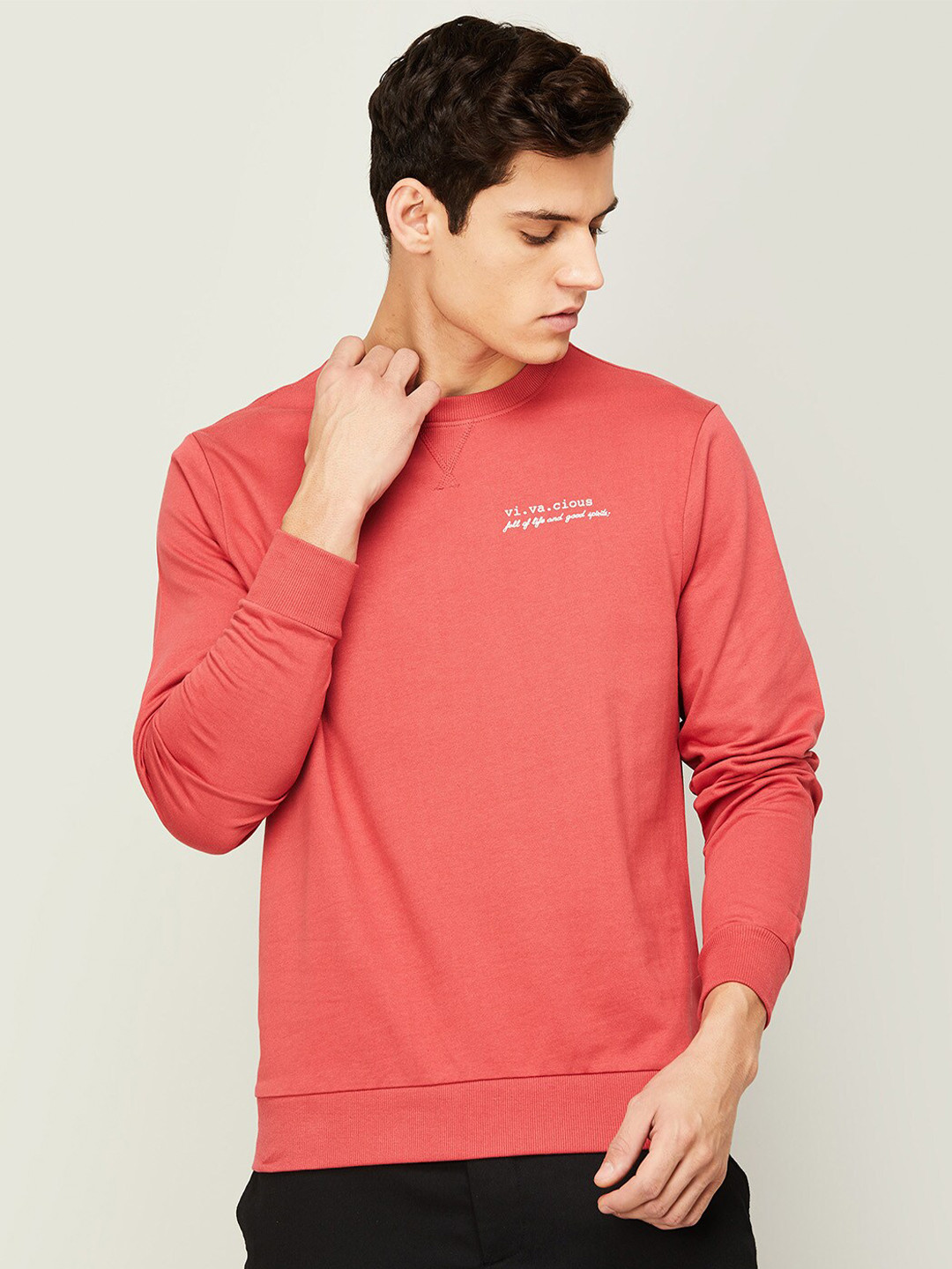 

Fame Forever by Lifestyle Men Red Sweatshirt