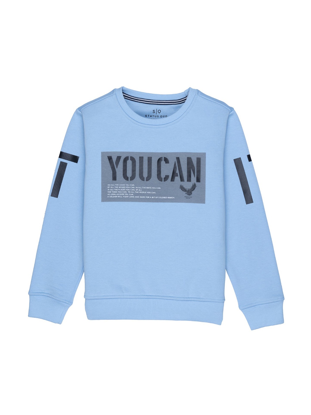 

Status Quo Boys Blue Printed Sweatshirt