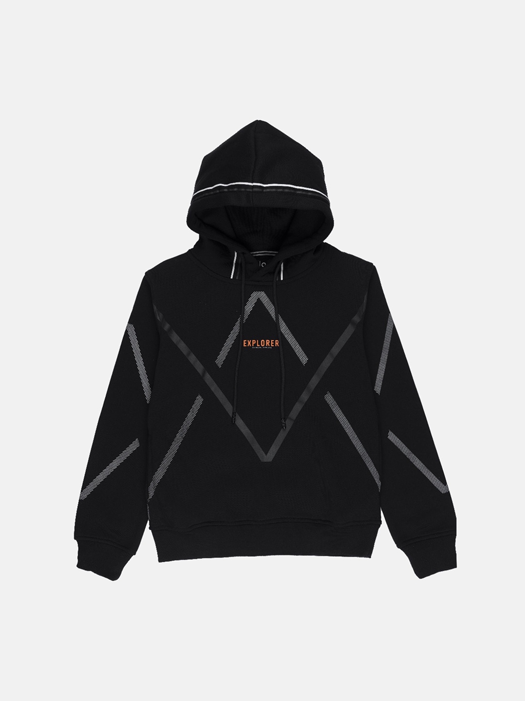 

Status Quo Boys Black Printed Sweatshirt