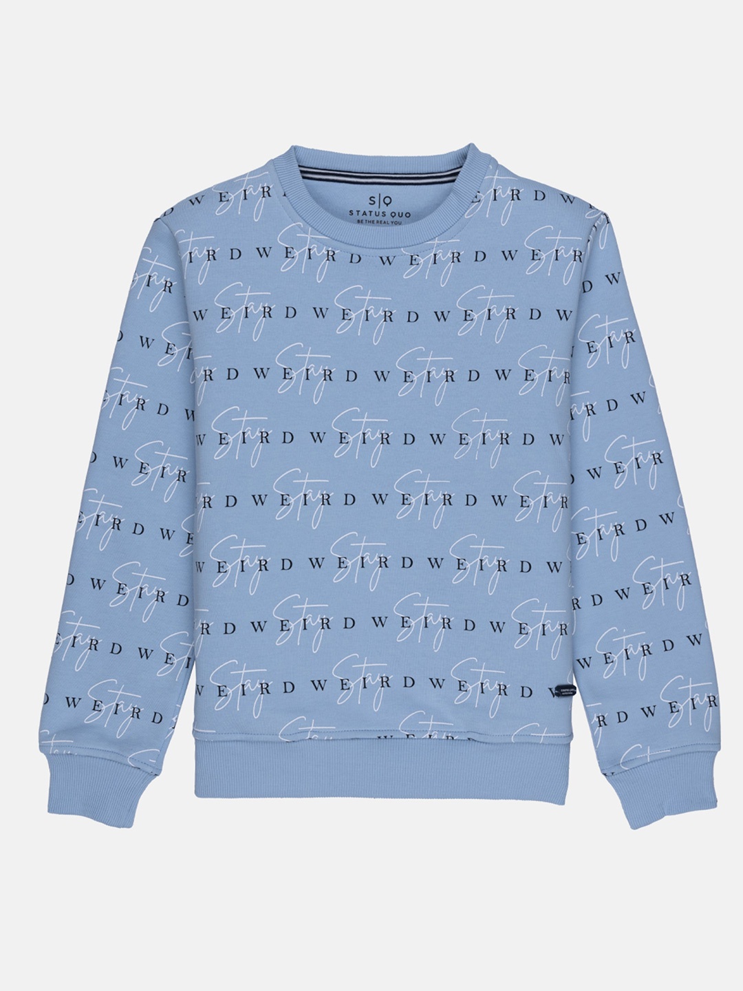 

Status Quo Boys Blue Printed Sweatshirt