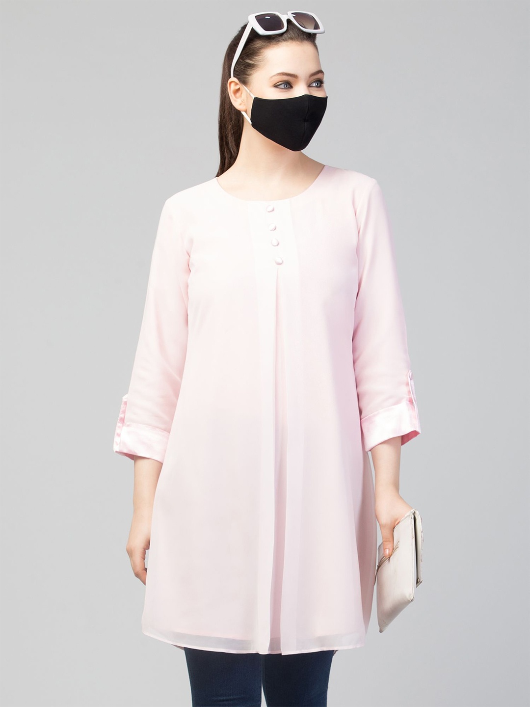 

MUSHKIYA Tunic, Pink