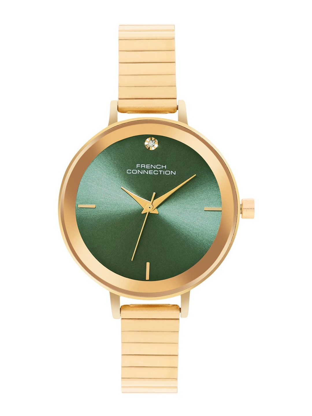 

French Connection Women Bracelet Style Straps Analogue Watch FCN074GM, Green