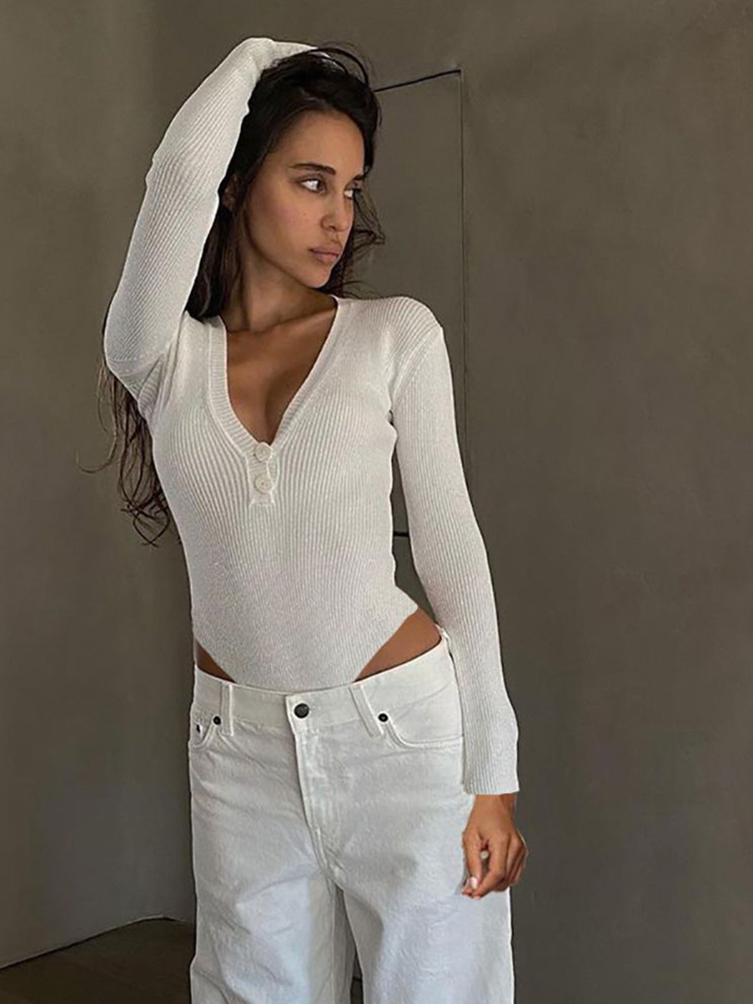 

StyleCast x Revolte Jumpsuit, White