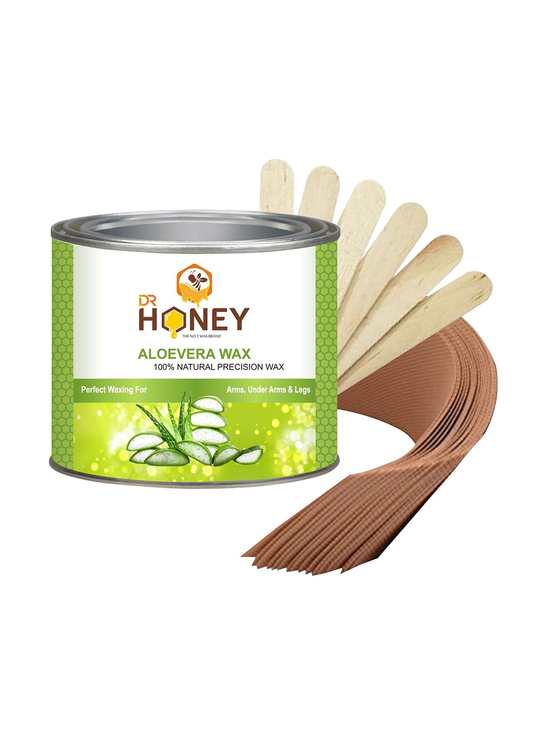 

DR HONEY 100% Natural Precision Aloevera Wax - 600g, Multi