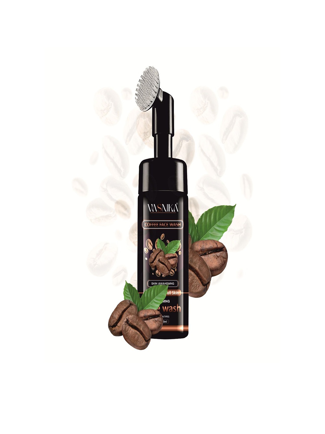 

VASNIKA Coffee Foaming Face Cleanser- 150ml, Brown