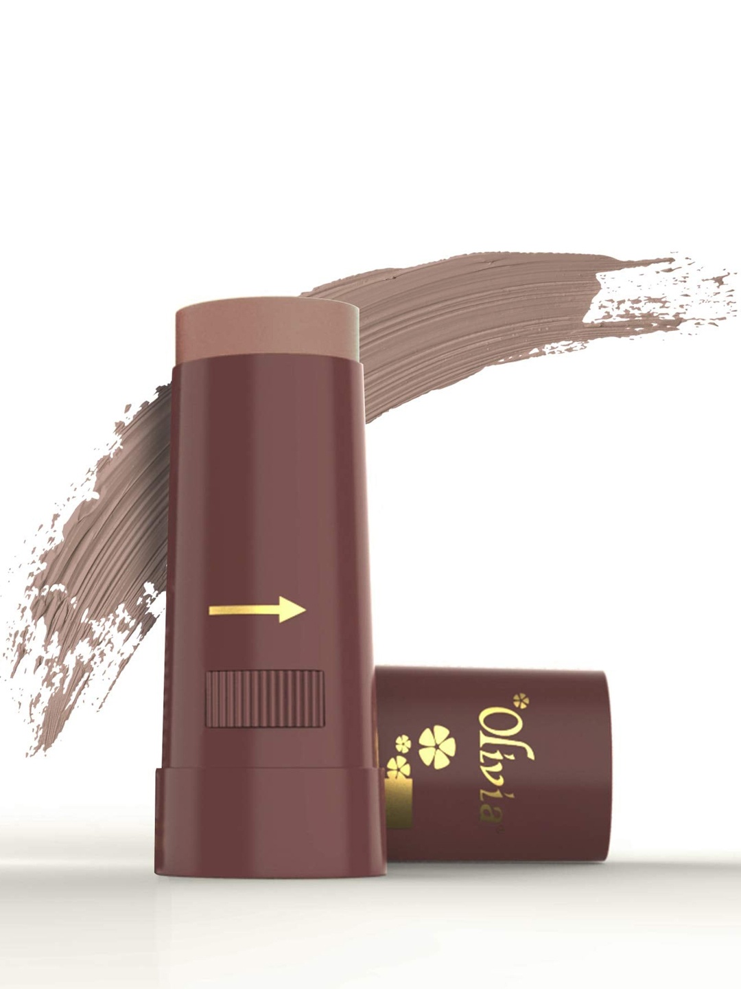 

Olivia Instant Waterproof Makeup Stick Concealer with SPF 12 - 15g - Egyptian Dark 09, Brown