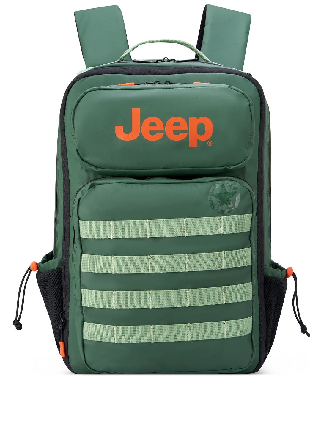 

Jeep Unisex Brand Logo Backpack, Green